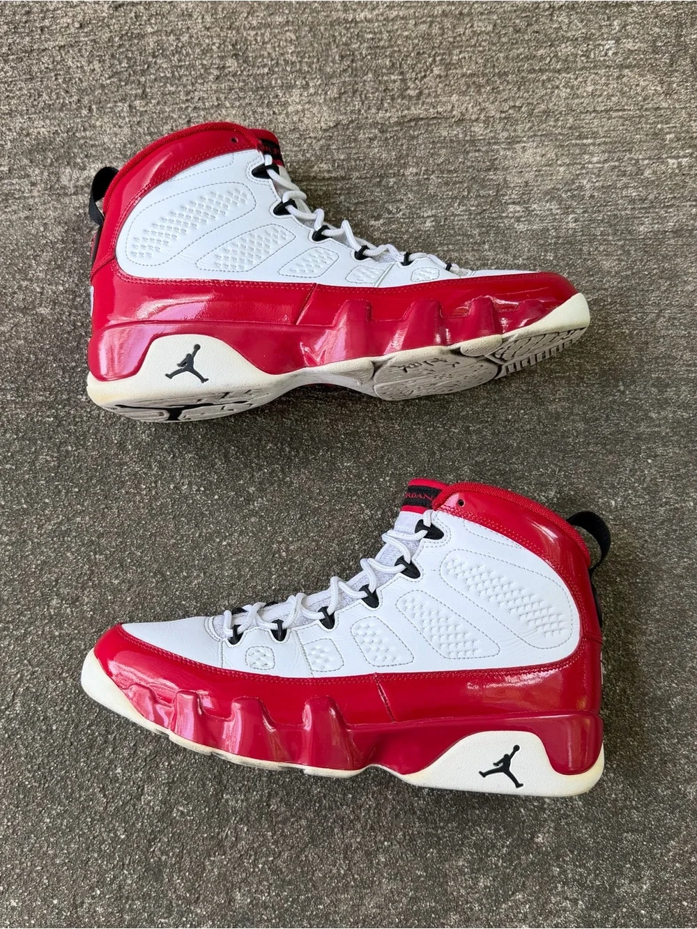 Air Jordan 9 Retro Gym Red Men’s Athletic Casual Sneakers Size 10 302370-160